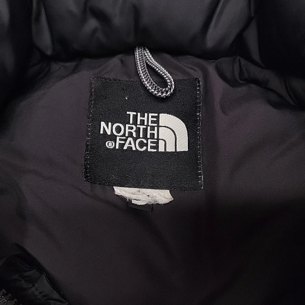 The North Face Puffer Vest Mens S Black 600 Down Nuptse Gorpcore Winter
